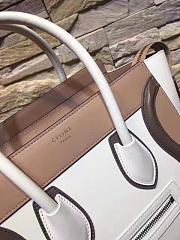 Celine Leather Micro Luggage Z1056 26cm  - 4