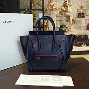Celine Leather Micro Luggage Z1065 26cm  - 1