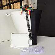 Celine Leather Twisted Cabas Z1220 37cm  - 1