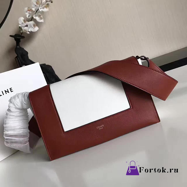 Celine Leather FRAME Z1239 25cm  - 1