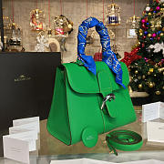 Delvaux MM Brillant Satchel Emerald Green 1508 28cm - 5