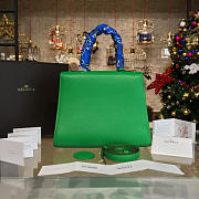 Delvaux MM Brillant Satchel Emerald Green 1508 28cm - 4