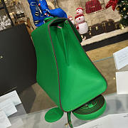 Delvaux MM Brillant Satchel Emerald Green 1508 28cm - 3