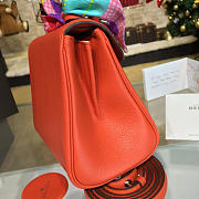 Delvaux Mini Brillant Satchel Orange 1513 20cm - 5