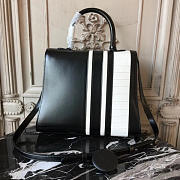 Delvaux Mini Brillant Satchel Black 1525 28cm - 5