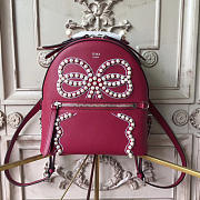 Fendi Backpack Red 1993 25cm - 1