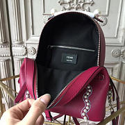 Fendi Backpack Red 1993 25cm - 5