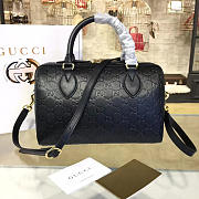 Gucci signature top handle bag 2139 26cm - 1