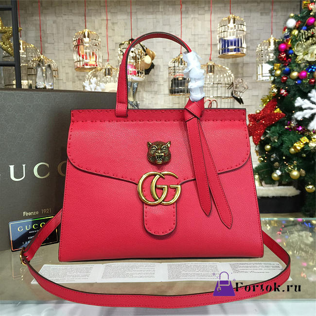 Gucci gg marmont Leather Tote bag 2245 31.5cm - 1