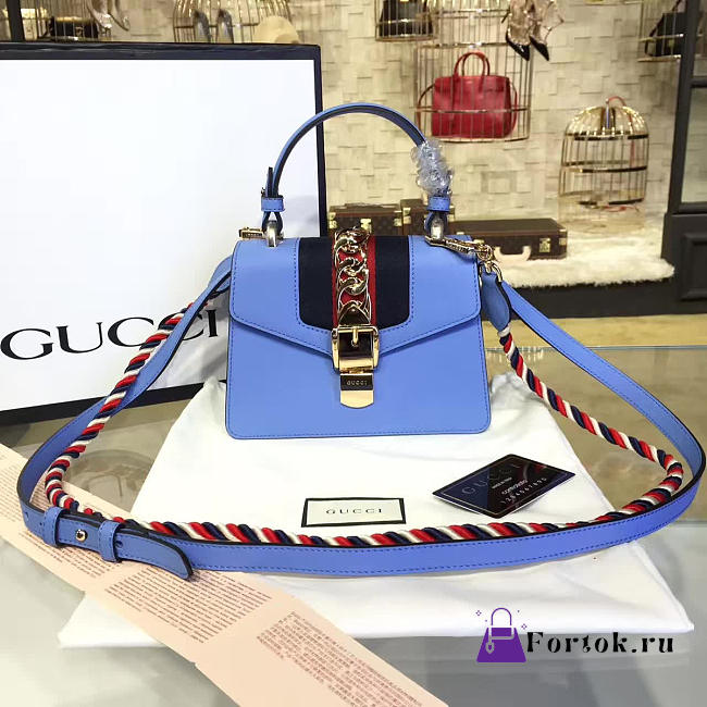 Gucci Sylvie Leather Bag Z2353 - 1