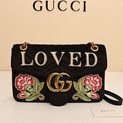 Gucci GG Leather Marmont 2385 31cm - 2