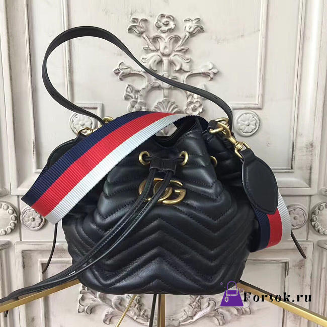 Gucci GG Marmont bucket - 1