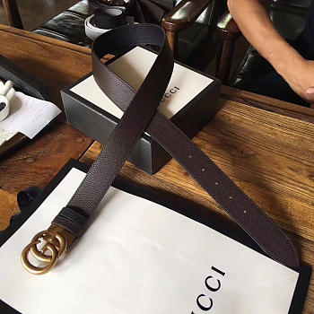 Gucci GG Leather Belt 02