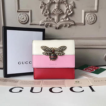 Gucci GG Leather Wallet 2583 12cm