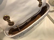 Gucci Marmont Bag White 2642 26cm - 4