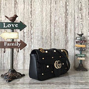 Gucci Marmont Bag Black 2645 26cm - 4