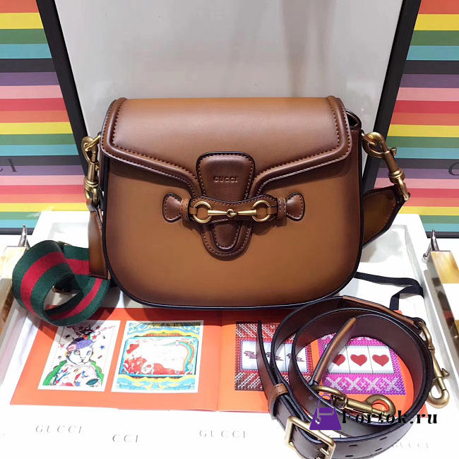 Gucci Lady Web Bag Dark Brown - 1