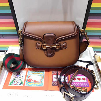 Gucci Lady Web Bag Dark Brown