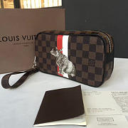 Louis Vuitton POCHETTE VOLGA Damier Ebene 22cm - 3