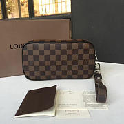 Louis Vuitton POCHETTE VOLGA Damier Ebene 22cm - 4