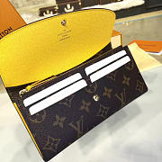 Louis Vuitton EMILIE WALLET 3643 19cm - 4