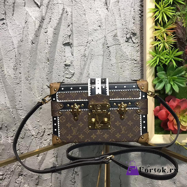 Louis Vuitton Petite Malle Monogram 3748 18cm - 1