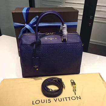 LOUIS VUITTON SPEEDY Blue 3804 30cm