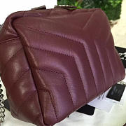 YSL CLASSIC TOY MONOGRAM BOWLING BAG 4709 21cm  - 3