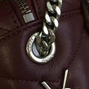 YSL CLASSIC TOY MONOGRAM BOWLING BAG 4709 21cm  - 5