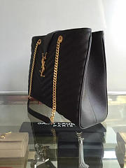 YSL Classic Shopper Grained Calfskin Black 4821 35cm  - 4