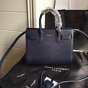 YSL Classic Sac-De-Jour Nano Dark Blue 4891 22cm  - 1