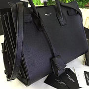 YSL Sac-De-Jour GRAINED LEATHER Black 4907 26cm  - 4