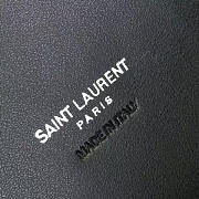 YSL Sac-De-Jour GRAINED LEATHER Black 4907 26cm  - 3