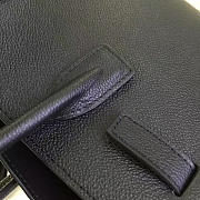YSL Sac-De-Jour GRAINED LEATHER Black 4907 26cm  - 2