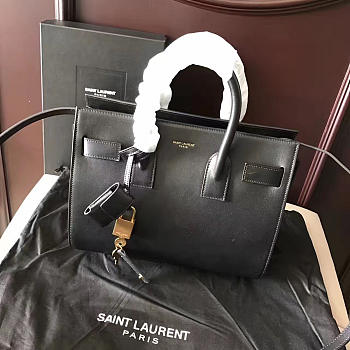 YSL Classic Sac-De-Jour Baby Black 4908 26cm 