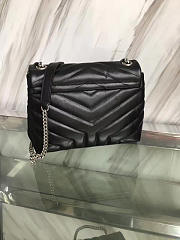 YSL Small LOULOU Black 25cm 25cm  - 4