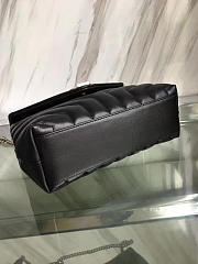 YSL Small LOULOU Black 25cm 25cm  - 3