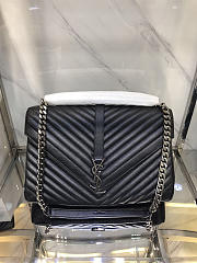 YSL MONOGRAM College Large Black 5097 32cm - 1