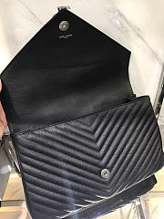YSL MONOGRAM College Large Black 5097 32cm - 4