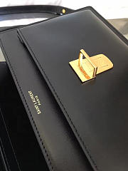 YSL Saint Laurent Medium High School Satchel Bag Black 5114 22cm - 4