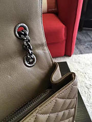 YSL ENVELOP Satchel Brown 5123 24cm - 3