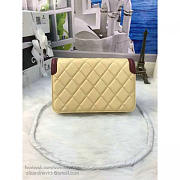 Chanel Lambskin Mini Chain WALLET Light Beige A81023 19.5cm - 5
