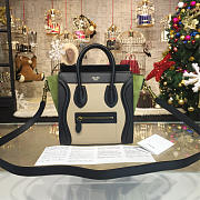Celine Leather Nano Luggage Z963 20cm  - 1