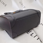 Celine Nano Luggage  Leather Shoulder Bag Z1001 20cm - 6