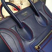 Celine Nano Luggage Leather Shoulder Bag Z1014 20cm  - 2