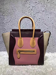 Celine Leather Micro Luggage Z1055 26cm  - 1