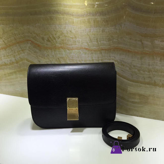 Celine Leather Classis Box Z1125 24cm  - 1