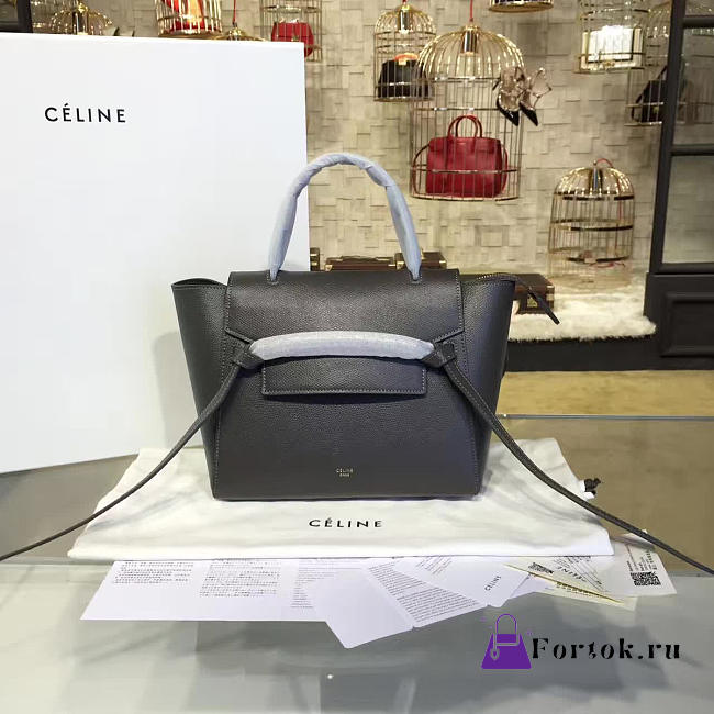 Celine Leather Belt Bag Z1202 24cm  - 1