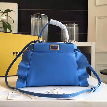 Fendi Peekaboo Mini Blue 2021 23cm