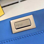 Fendi Peekaboo Mini Blue 2021 23cm - 3